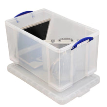 Load image into Gallery viewer, Pack of 30 Large Moving House Boxes with 2 84 Litre Plastic Storage Boxes 3 Rolls of Tape and 2 Pens