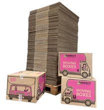 Load image into Gallery viewer, Bulk Pallet Deal of 210 Extra Large Cardboard Moving and Storage Boxes