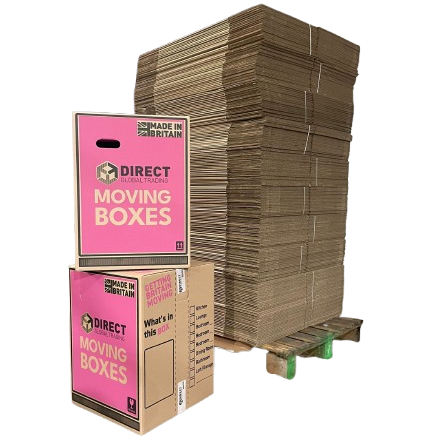 Bulk Pallet Deal of 200 Extra Large Tall Cardboard Moving and Storage Boxes